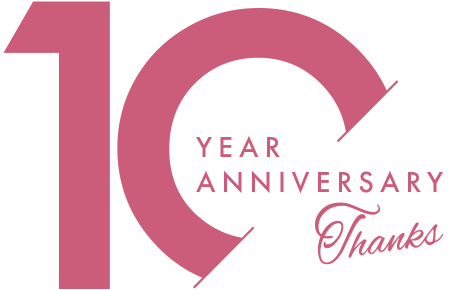 10th anniversary
　　　Thanks